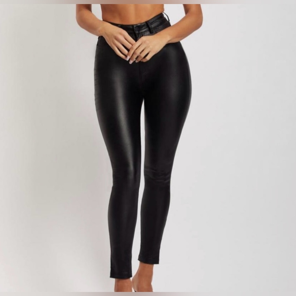 Meshki Coated Skinny Jean